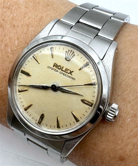 1947 rolex oyster speedking|Rolex speedking for sale.